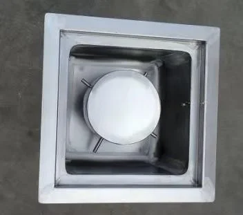Heavy duty stainless steel floor drains for manufacturing industries and slaughterhouses