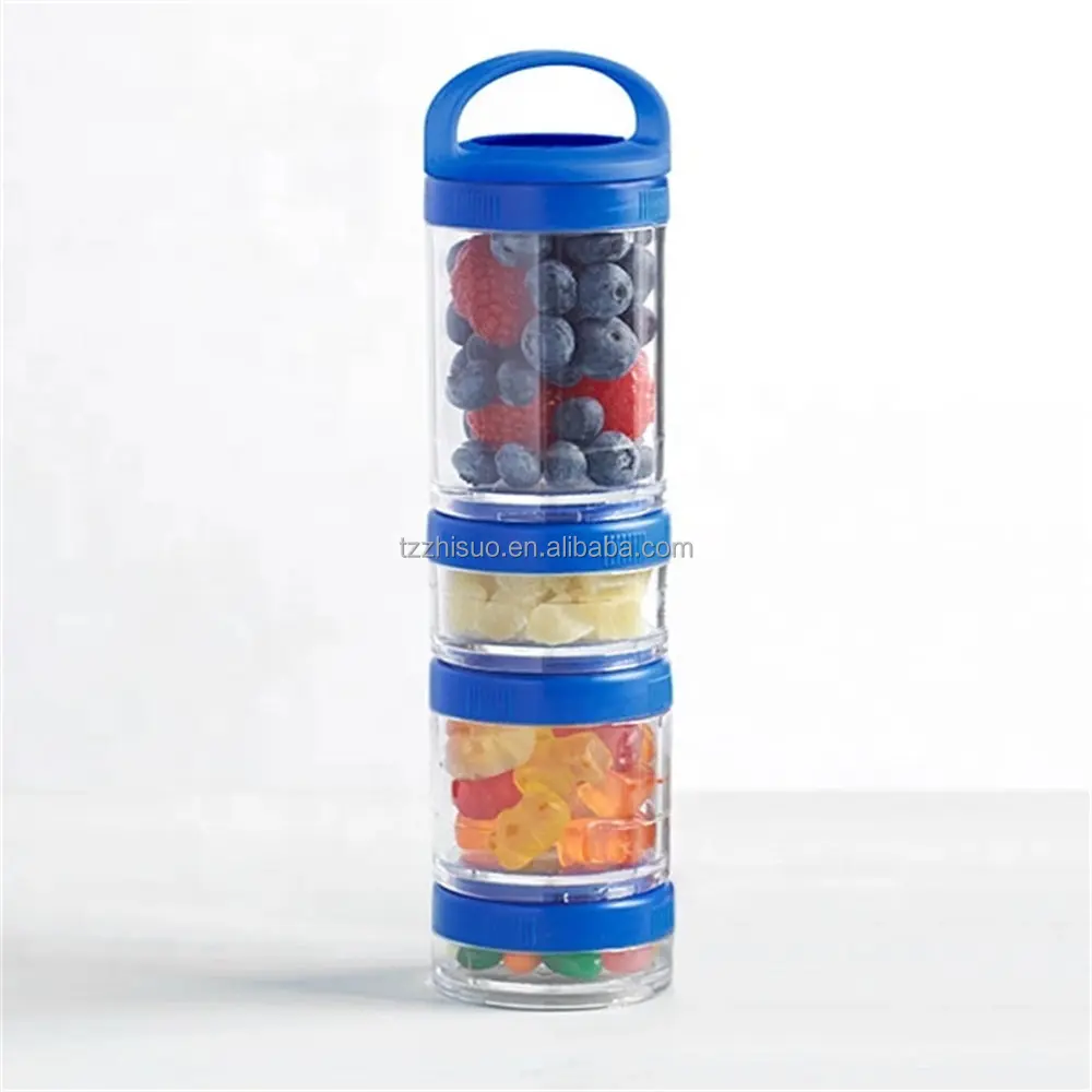 Portable Stackable Food Storage Containers For Snacks Formula Powder ...