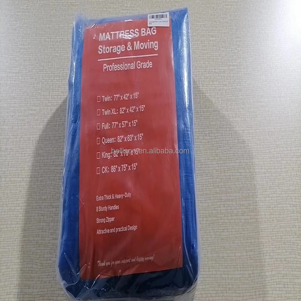 Queen Size Reusable Waterproof Mattress Protector Storage Bag Easy