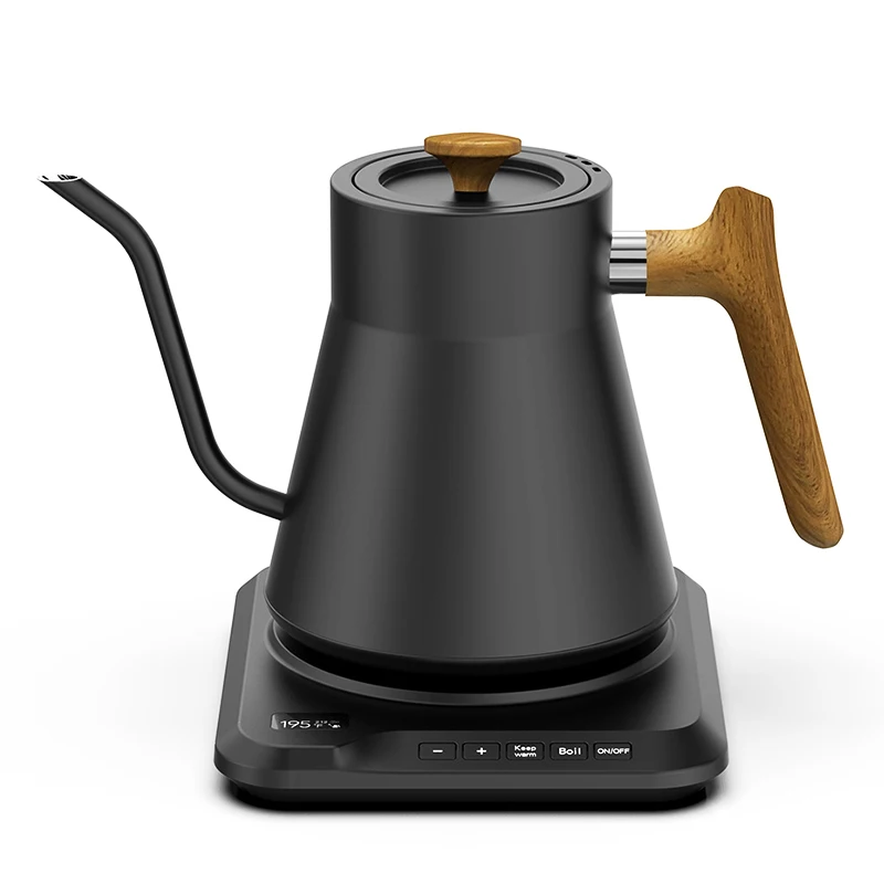 Manufacturer 1000ml Electric Kettles Smart with Temperature Control Pour Over Digital Tea Maker Gooseneck Coffee Drip Kettle