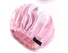 Pink hair cap