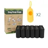 black 18 rolls per pack-two dispensers