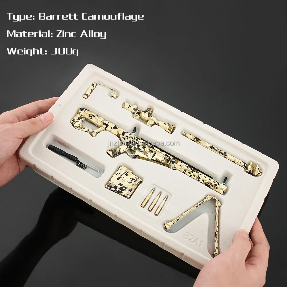 Model Guns Toy Miniature Cal Gun Model Black 13 Scale Camouflage Die