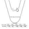 Catena Cuban Link Curb da 1,0 mm