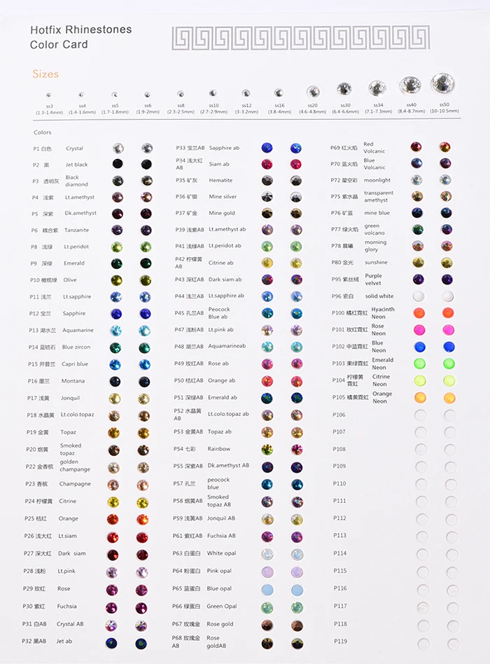 Wholesale Hot Sale Glass Hotfix Stone A4 Quality Hot Fix Crystal Rhinestones With Intensive Glue