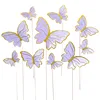 10 pz farfalla viola 02