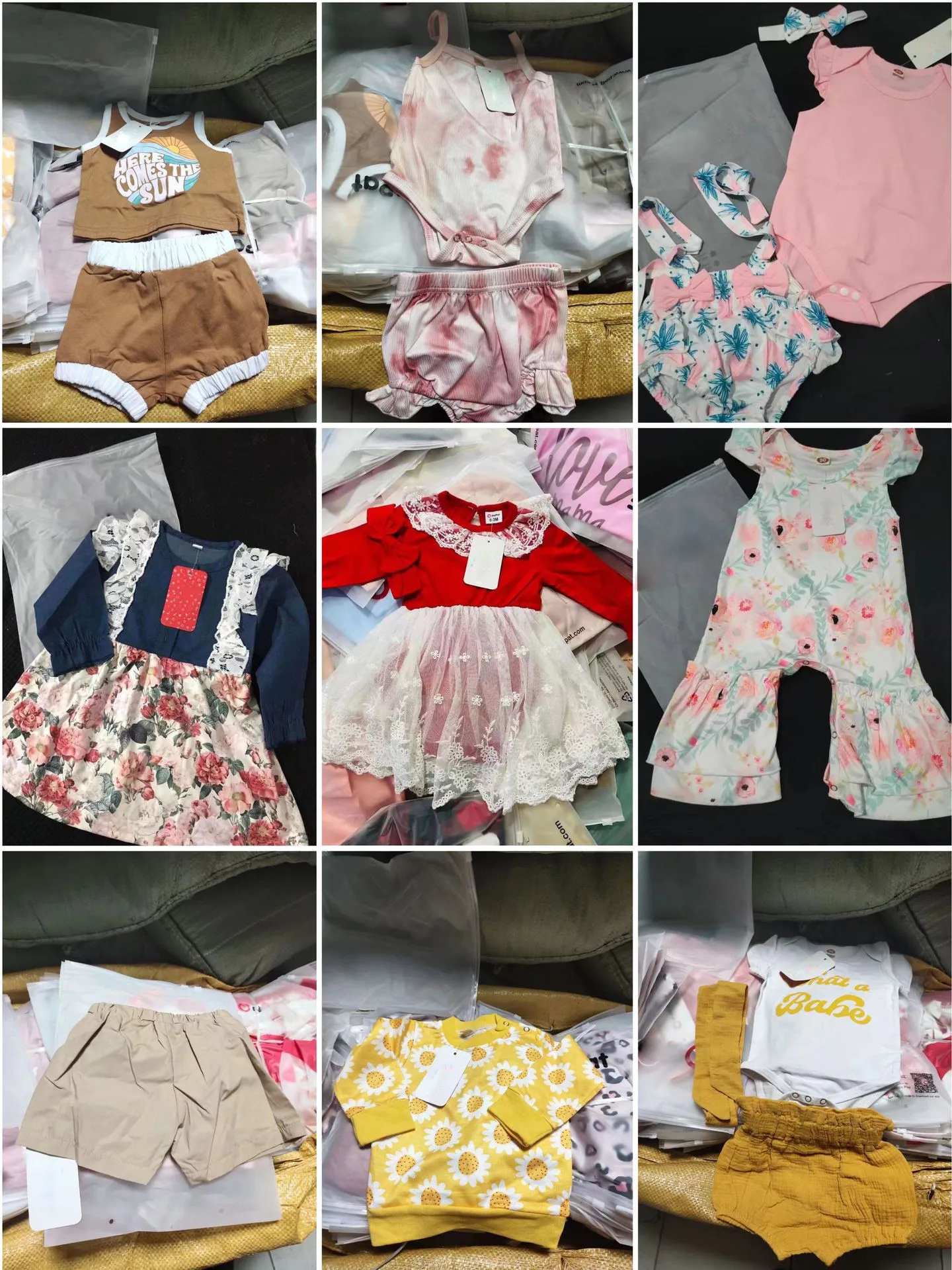 Children's Clothing Inventory,Wellknown Stock Brand Children's
