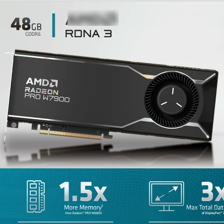 HOT Radeon Prorender Amd Radeon Pro Vii 970 AMD Radeon - Main Image