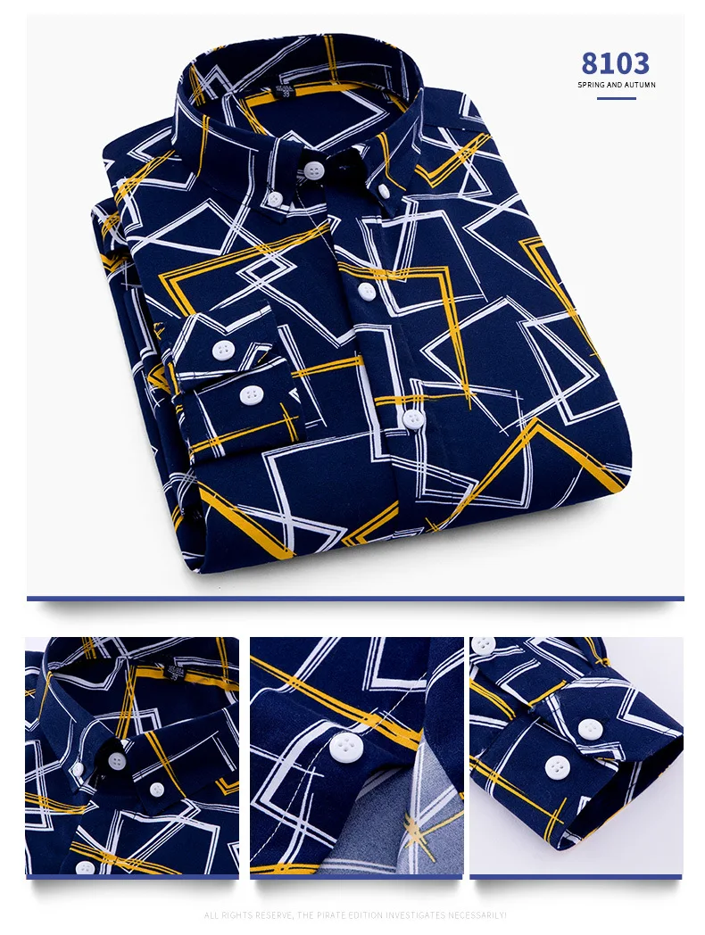 New Design Chemises Hommes Men's Formal Dress Shirt850_voghion.com