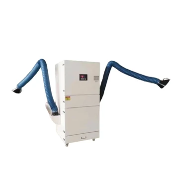 4kW Dust collecting machine for laboratory with HEPA cartridge filters