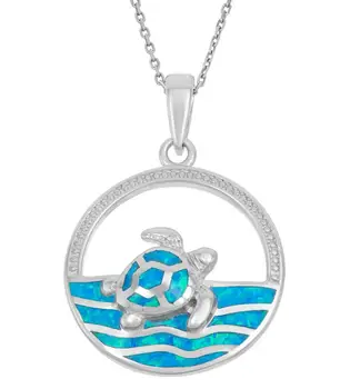 animal dolpnine women jewelry necklace 925 sterling silver custom pendant