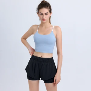 Wholesale Custom Yoga Gym Fitness Sports Bra Sportswear Women Clothing Crop Top High Impact Yoga Sports Bra for Women Fitness