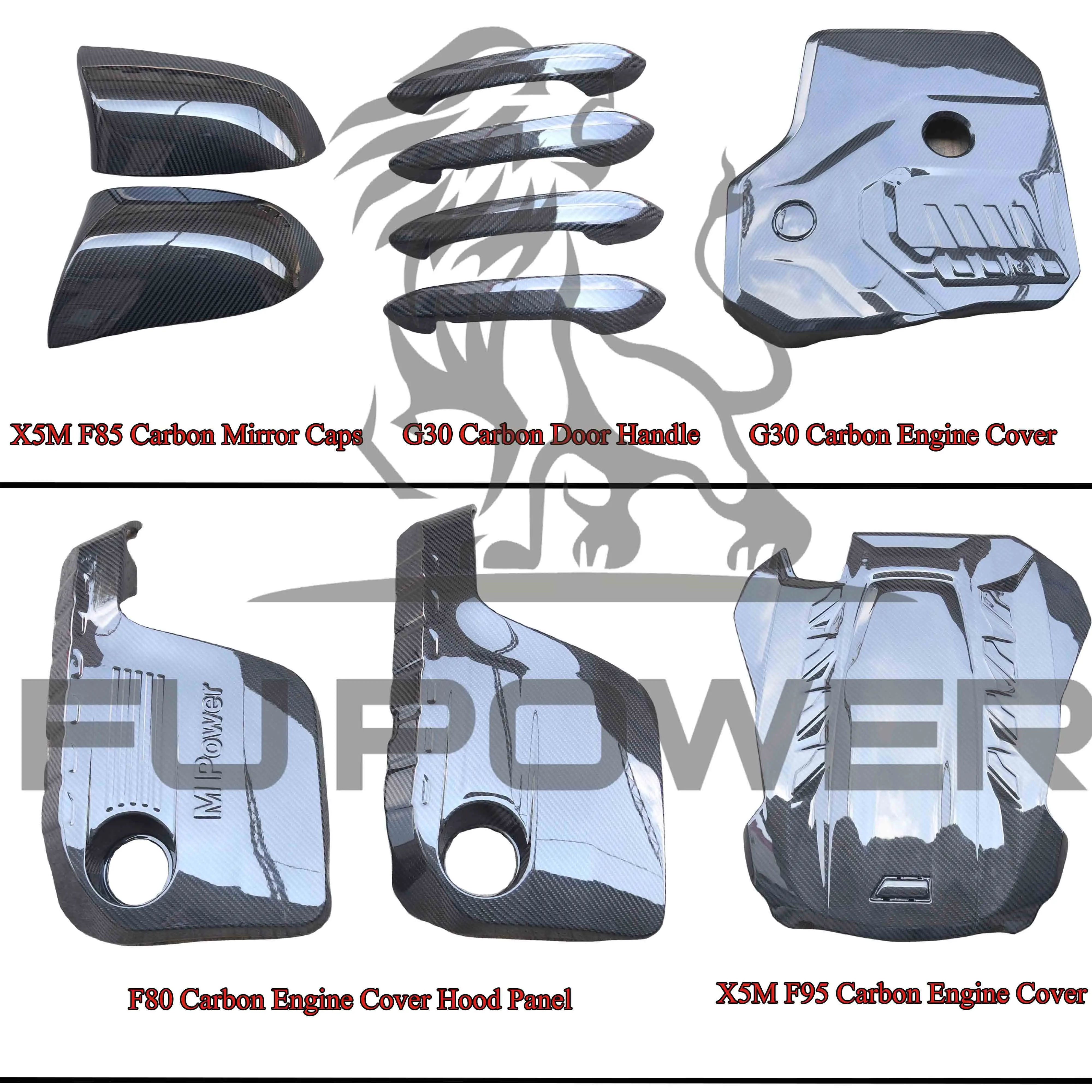 BMW M4 G82/G83 DRY CARBON FIBER CENTER COSOLE SIDE COVERS main image 0