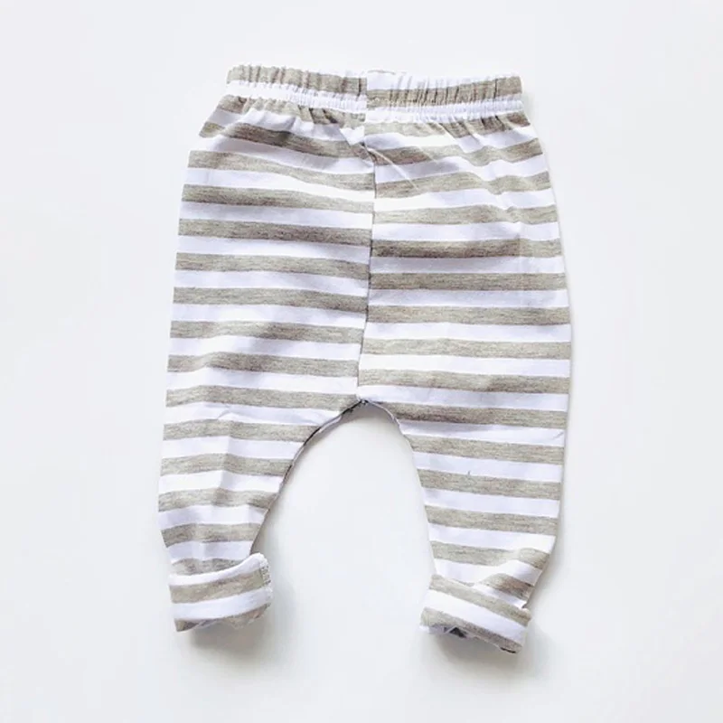 Одежда для новорожденных, новинка, летние полосатые тонкие штаны из ПП для мальчиков и девочек, детские брюки
