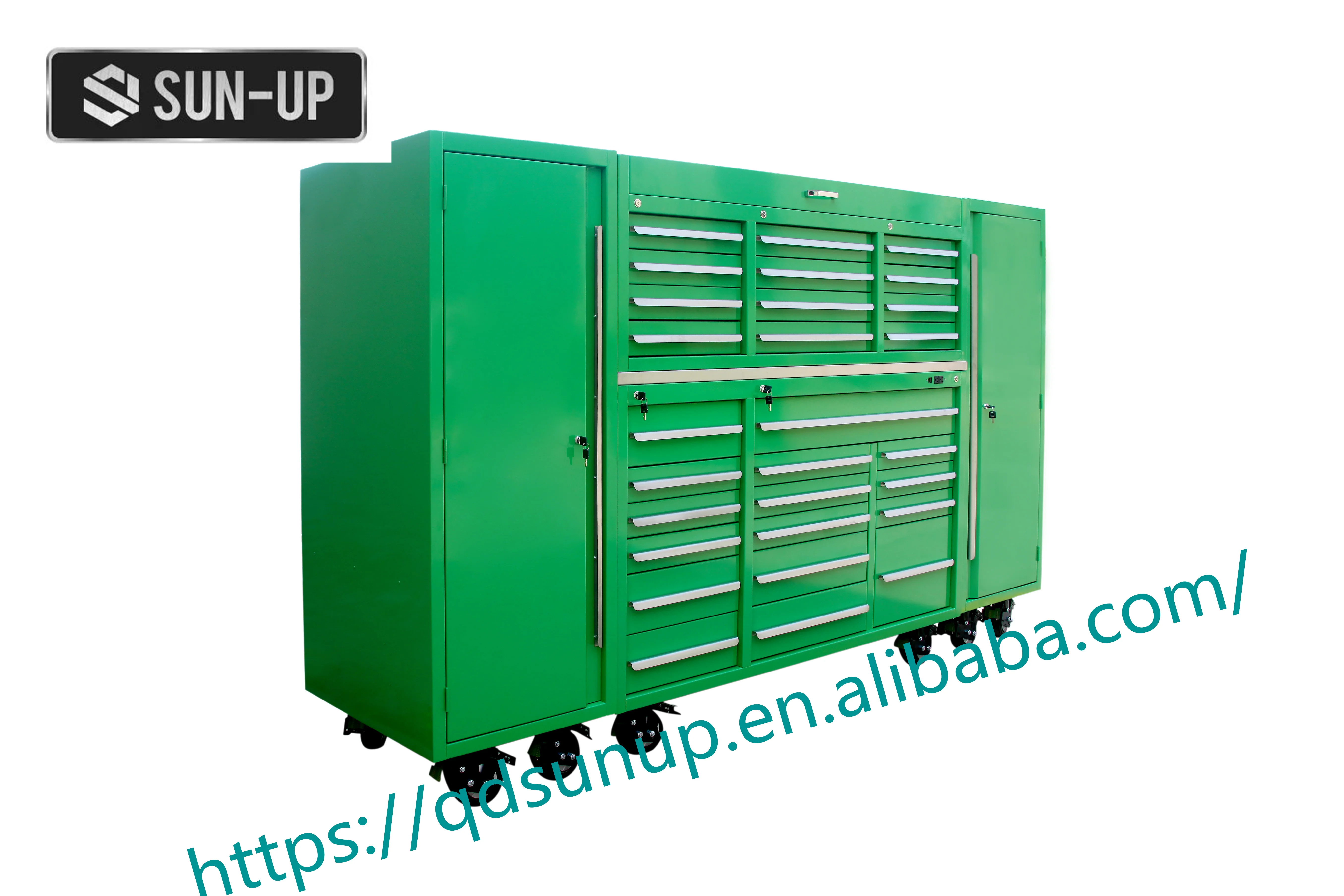 Heavy Duty 72 Inch Tool Chest Roller Power Tool Organizer