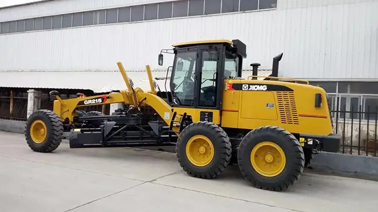 XCMG Used 140G Motor Grader GR215 14H Small Grader Blade Good Price