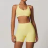 Reggiseno+pantaloncini-giallo