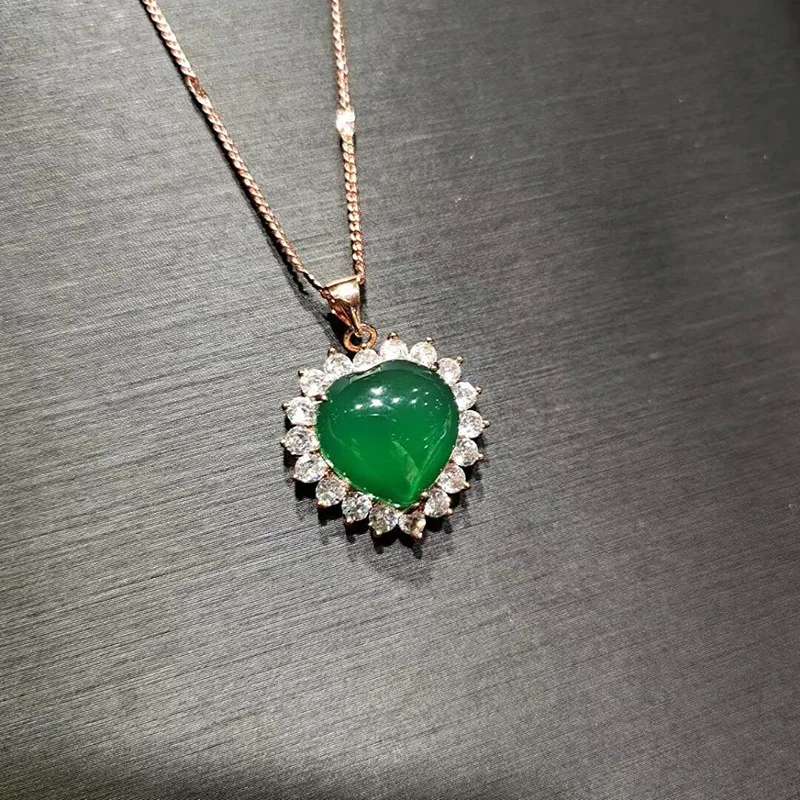 Chinese Jade Fashion Green Jade 18k 