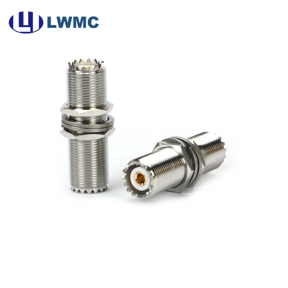 product lwmc made in china factory price dc to 05 ghz uuhf female uhf female to female adaptor long-8