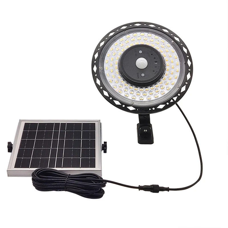 Lampada Led Da Parete 5W Esterni Con Pannello Solare Applique 3 Modalità IP67 - Foto 4