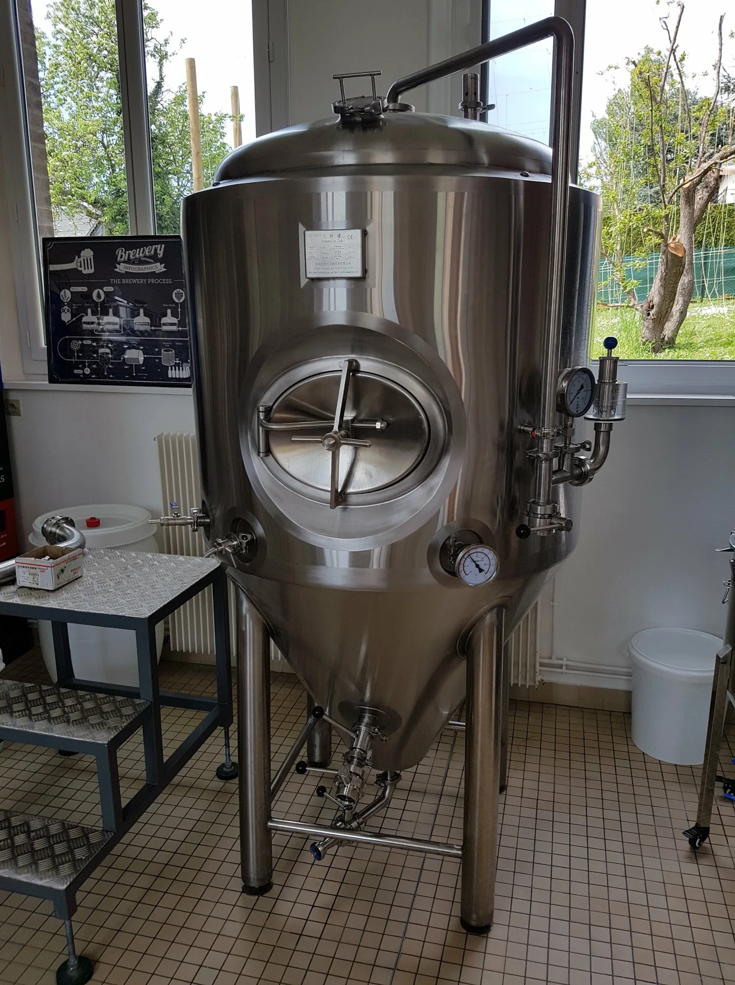 Пивоваренное оборудование для производства пива, 500 л