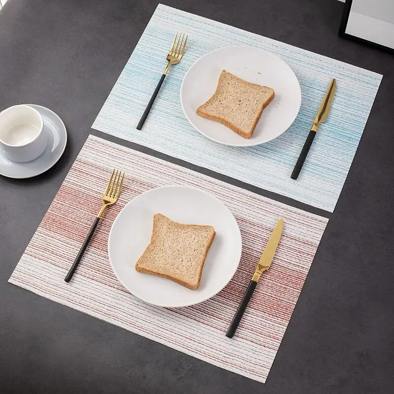 Plastic Placemat Washable Placemats Easy To Clean For Kitchen Table
