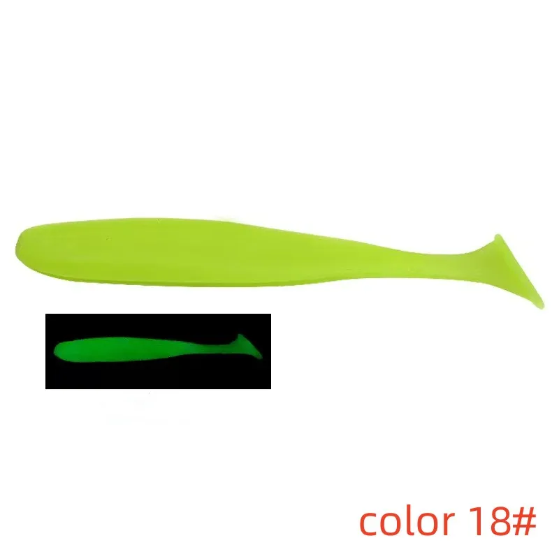 Byloo 80mm 3.5g Paddle Tail Soft Plastic Fishing Lure Soft Fishing Lure