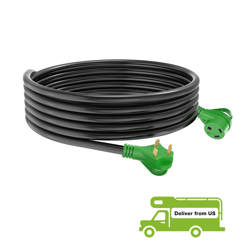 Rvguard 30amp Camper/rv Extension Cord 15/25/50/75/100feet Power Cord