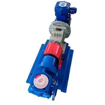 High Viscosity Gear Pump with Internal Meshing Low Viscosity Lubrication for Engine Oil & Gear Oil-Food Grade Manufacturer