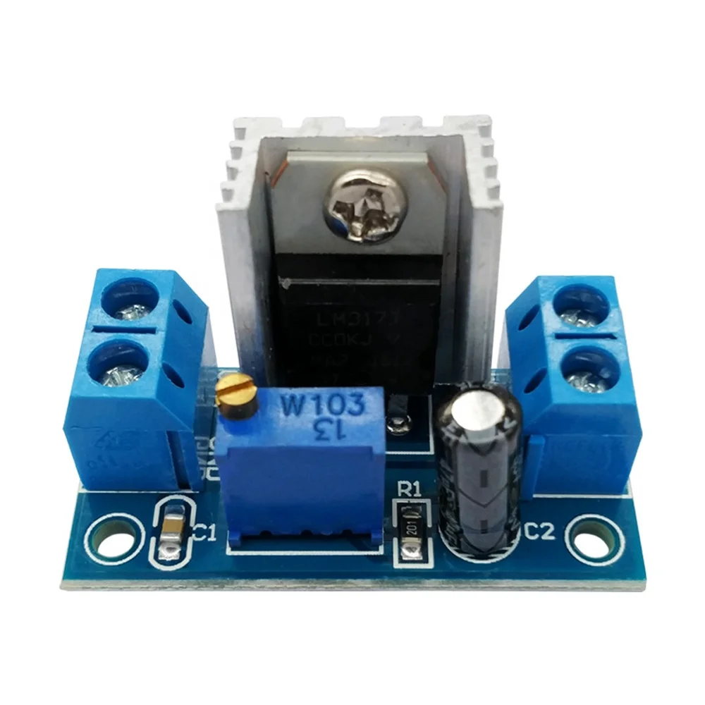 1.2-37V LM317 DC-DC Converters Circuit Boards Module Adjustable Linear Regulator 