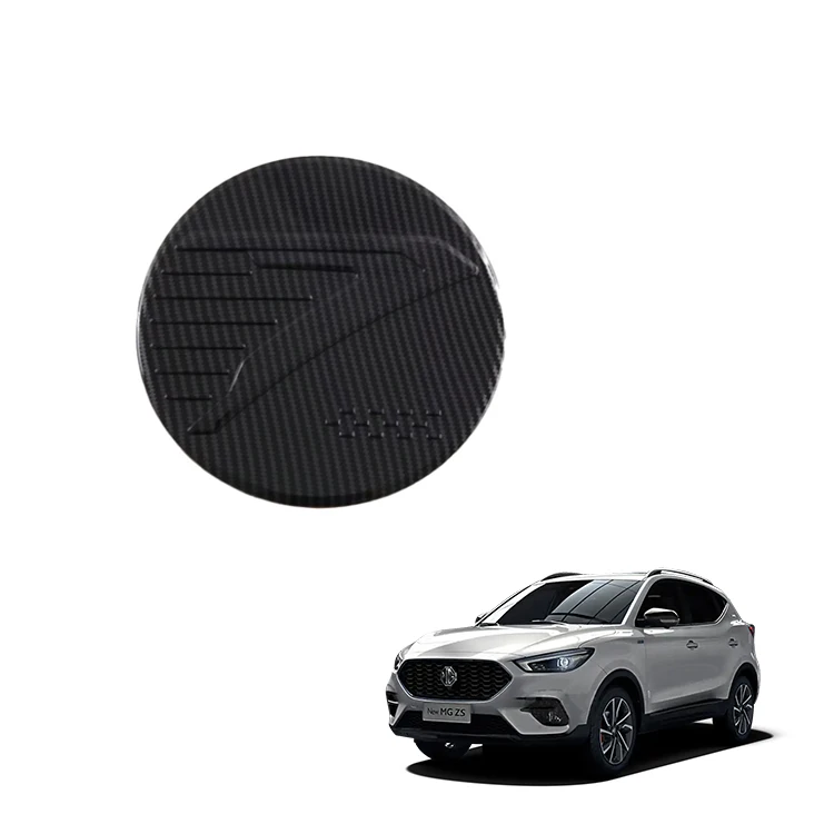 Takip ng Gasolina para sa MG ZS na Karagdagang Palamuti na May Disenyong Carbon Fiber na Takip ng Port ng Pagsingil na Protektibong Takip Mga Palamuting Panloob