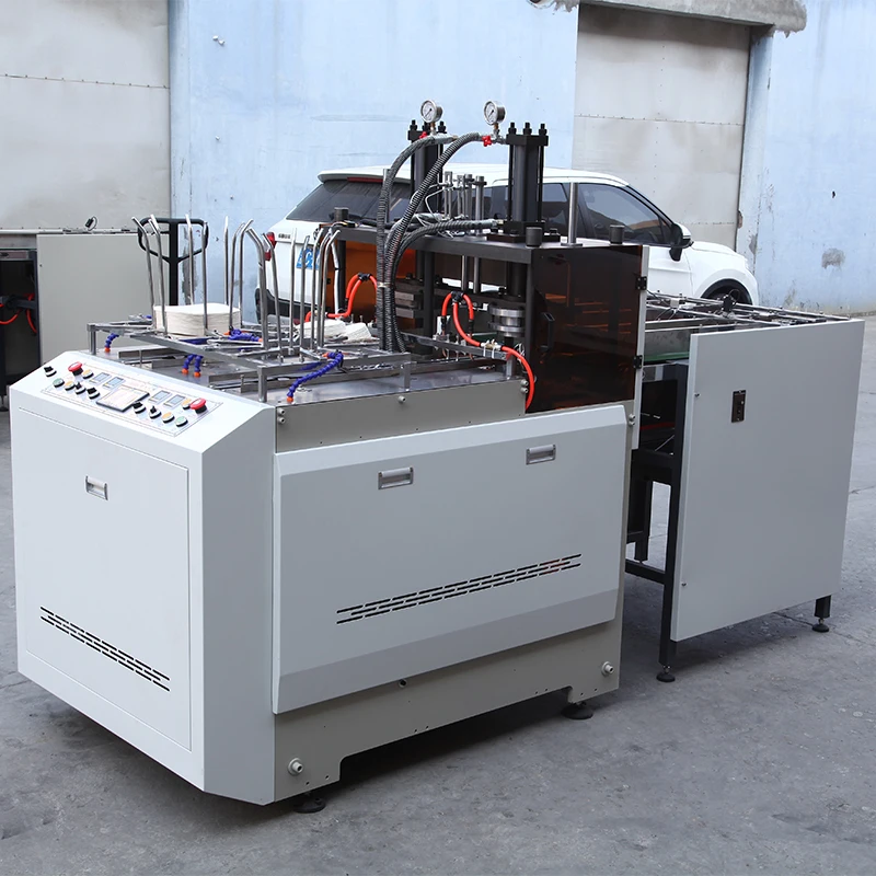 High Speed Full Automatic Disposable Paper Plate Making Machine Price With Low Cost