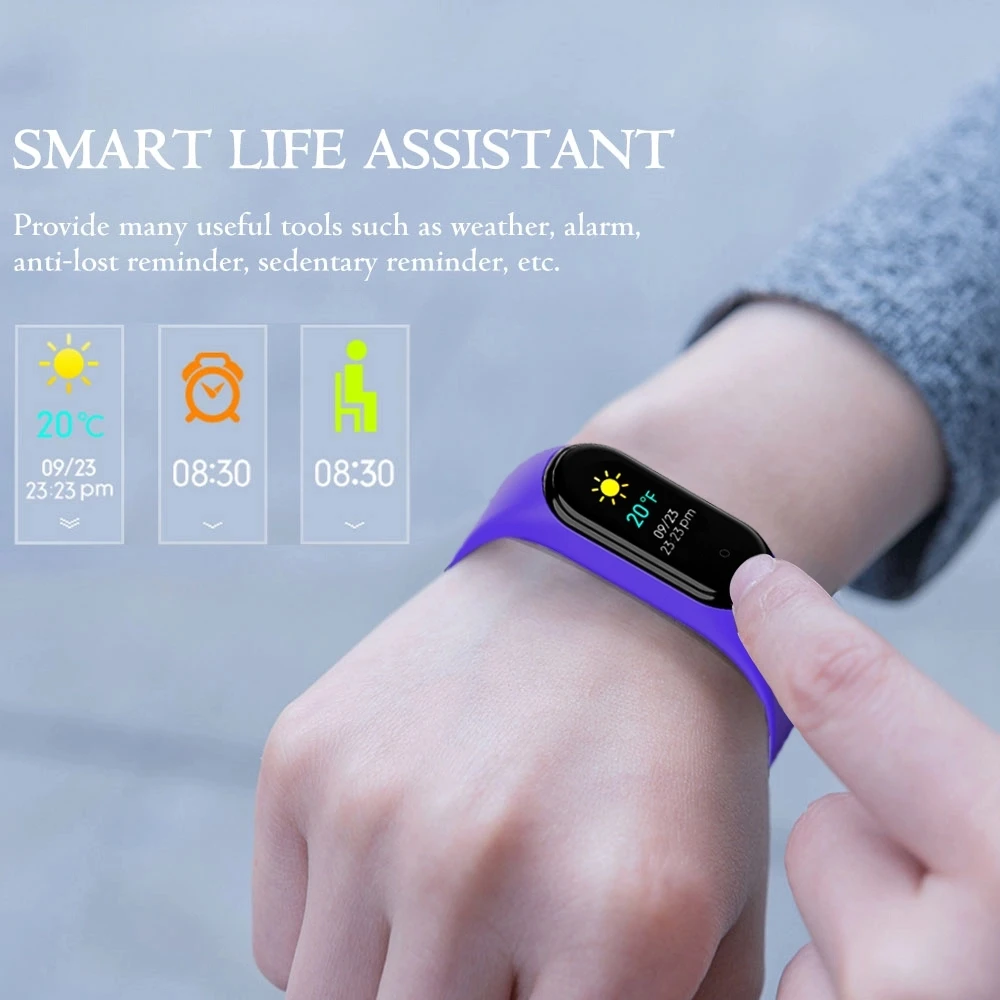 smartwatch m4 pulseira