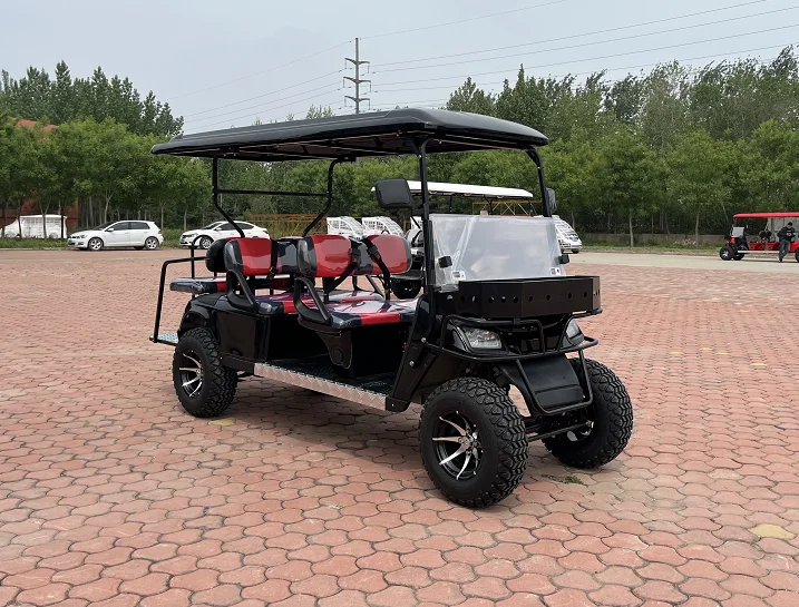 Weliftrich Free Shipping Club Golf Cart Lifted 6 Passenger Golf Cart ...