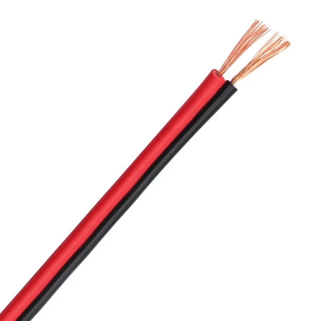 Parallel Bicolor 1mm thick Copper Cable Audio for Speakers