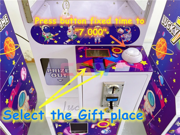 GOOD PROFIT Lucky 7 Arcade Vending Luck Toys Game Machine