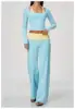 Haut + pantalon bleu clair