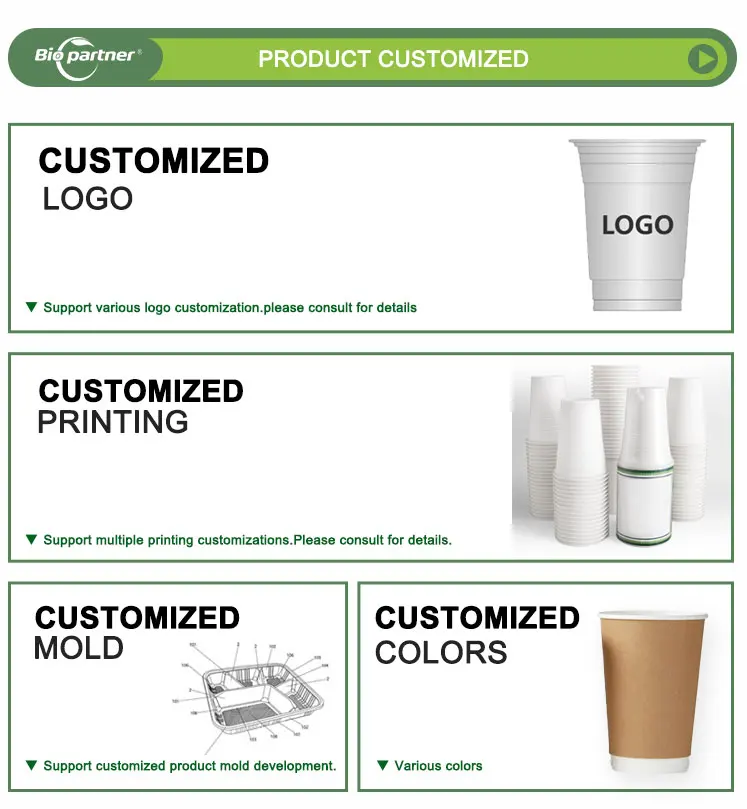 Factory Water Based Coating Disposable Kraft Hot Cafe Paper Cup ...