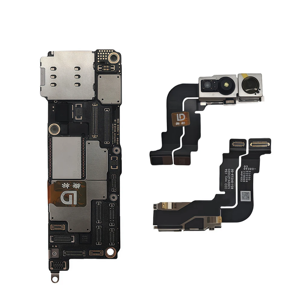 100% Tested Original Main Board for iPhone 15 Pro Max 128GB Motherboard Unlocked FACE ID Compatible 15 Plus 256GB Mobile Phone