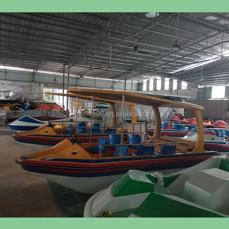 Solar Boat For Water Park Electric Power Amusement Boat Play Equipment
