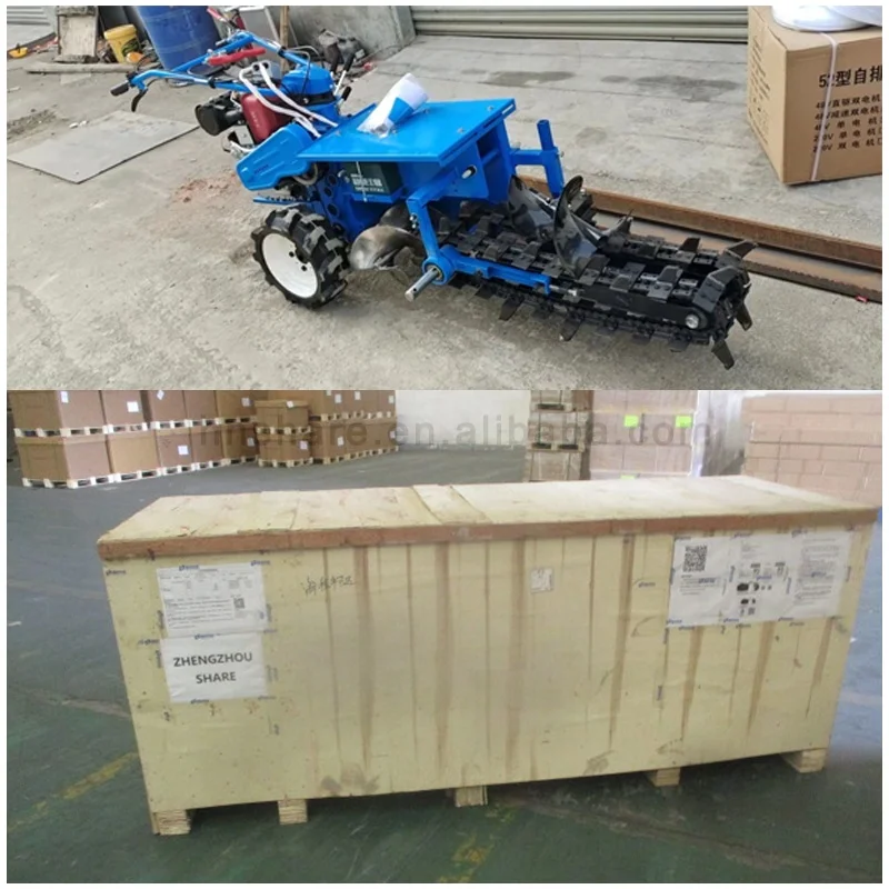 Multi Functional Trenching Machine Chain Trencher Mini Machine