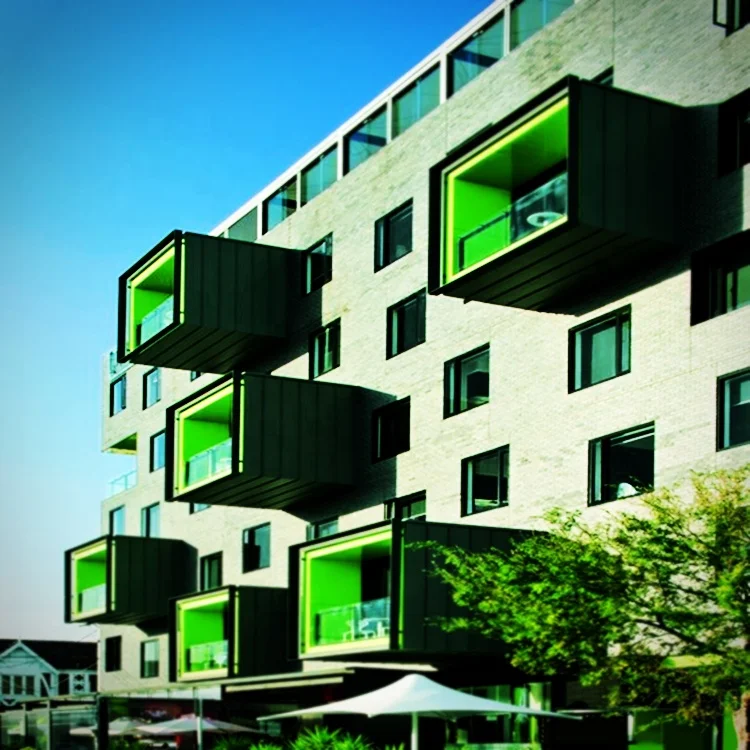 Modernes HPL-Wandpaneel-Dekor für Außenverkleidung UV-Schutz für Schlafzimmer Fitnessstudios