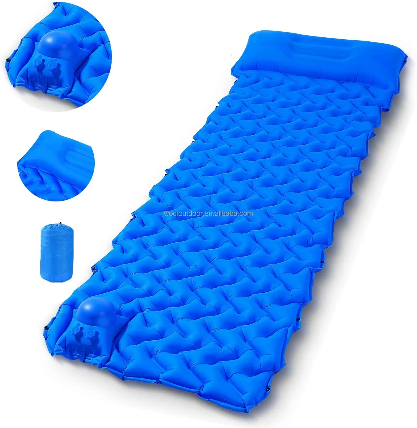 Woqi Camping Backpacking Compact Ultralight Sleeping Air Pad Insulated