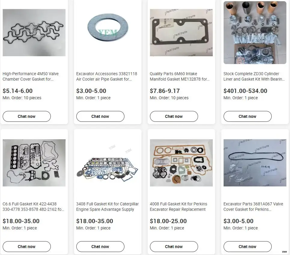 Cylinder Head Gasket MM408452 for Mitsubishi Engine K3B 3