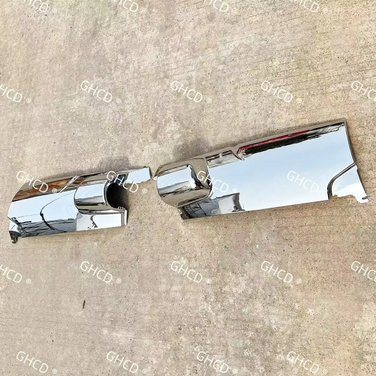 GHCD High Quality/Factory Price Japanese Truck Chrome-plated Two Curve Corner Panel for HINO 300