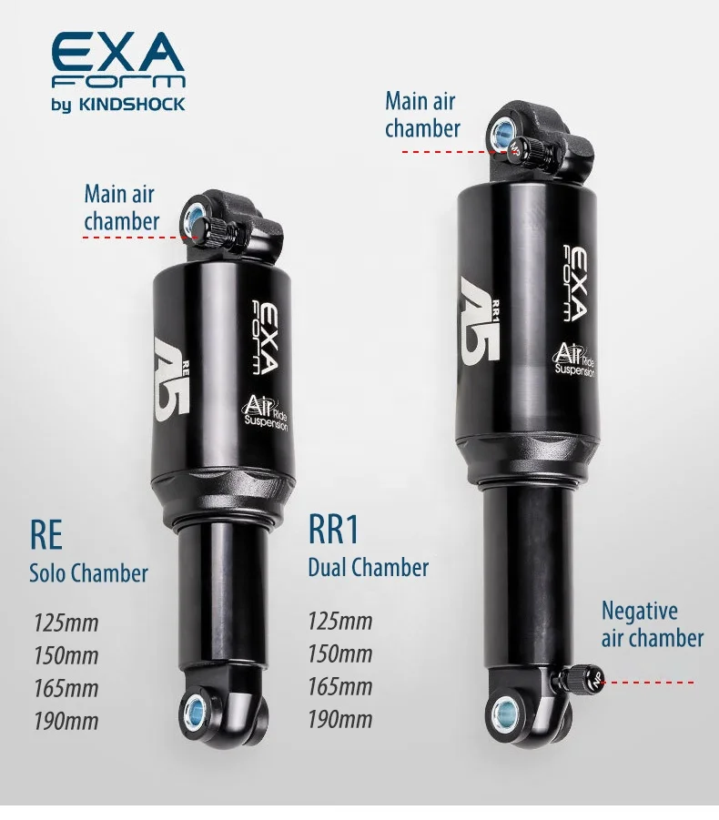 Kind Shock KS A5 RR1/RE EXA Form Solo 125mm/150mm/165mm/190mm Air