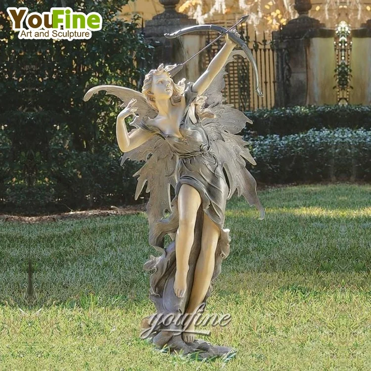 Acheter Statue de fée de tournesol de jardin, Sculpture de jardin,  Sculpture en pierre, décoration de jardin, décoration extérieure de jardin,  décoration en résine