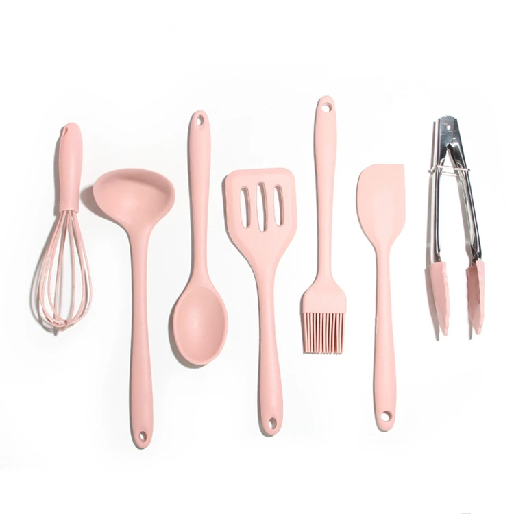 Exotic 8pcs Silicone Non-Stick Cooking Utensils Set-Heat Resistant Kitchen Tools 