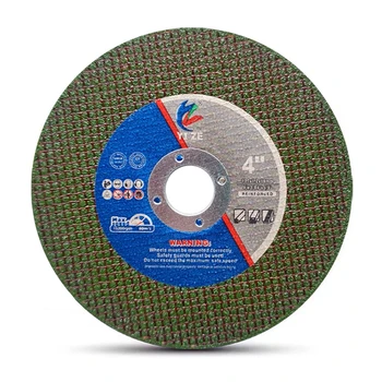 High quality 4 inch Green 107x1.2x22.2mm double net Cutting disc Cut off wheel for metal and inox
