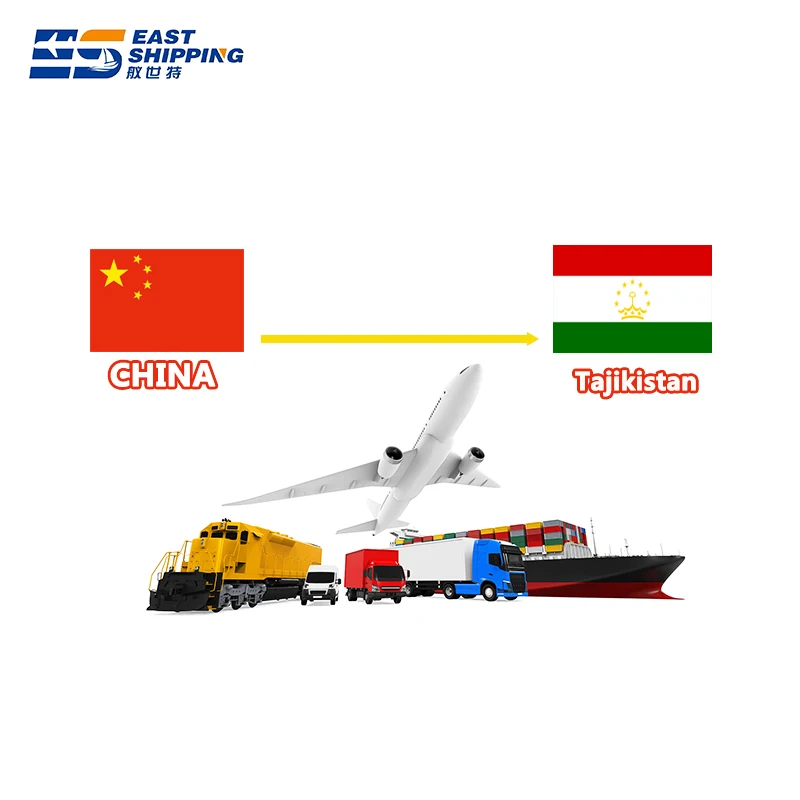 East Shipping Agent To Tajikistan Freight Forwarder Logistics Agent Air Sea Freight DDP Shipping Clothes China To Tajikistan